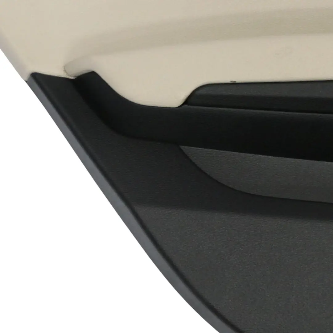 BMW X1 E84 Scheda Porta Posteriore Sinistra Rivestimento Pelle Nevada Oyster - SKU 7327259-1 - Numero di parte 7327259