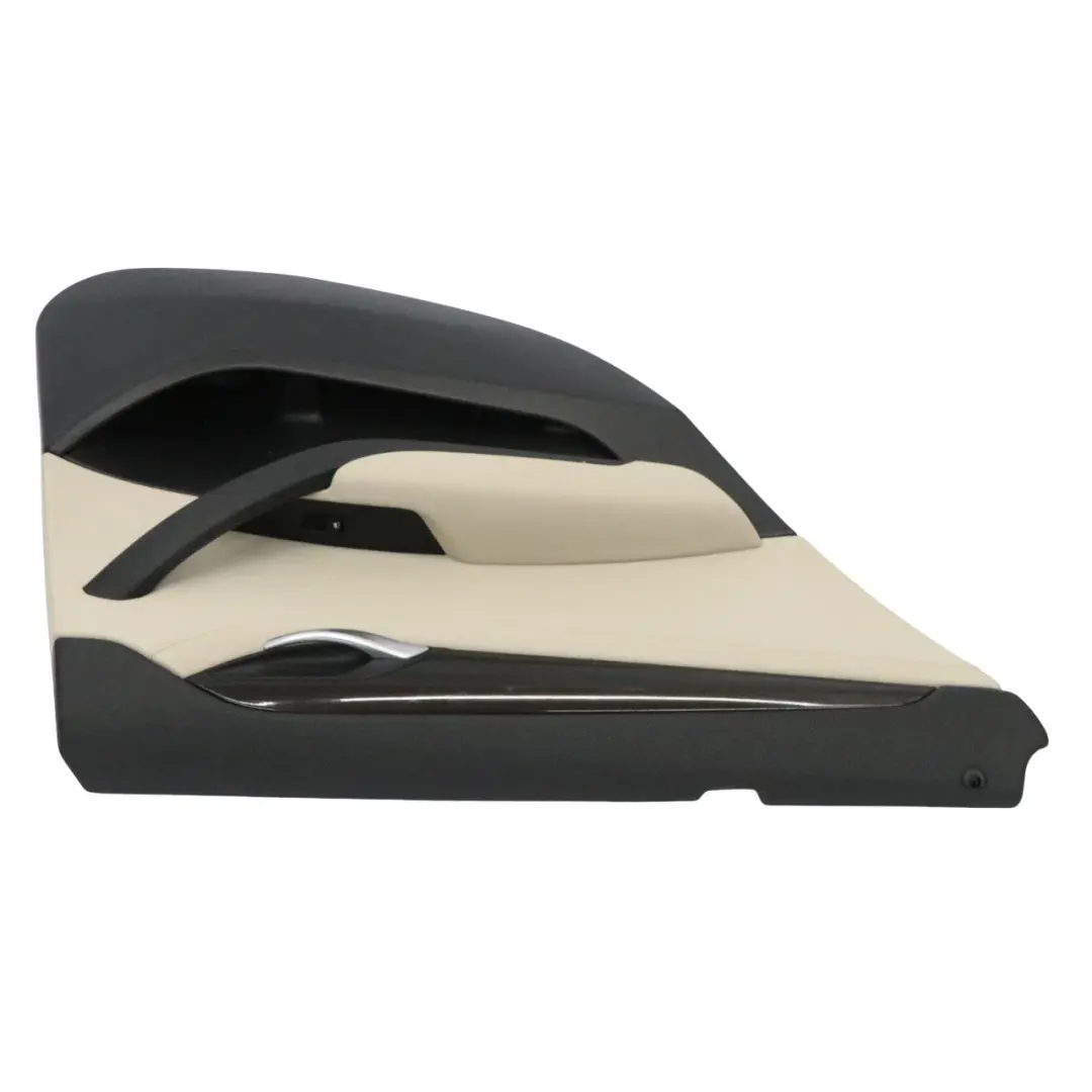 BMW X1 E84 Scheda Porta Posteriore Sinistra Rivestimento Pelle Nevada Oyster - SKU 7327259-1 - Numero di parte 7327259