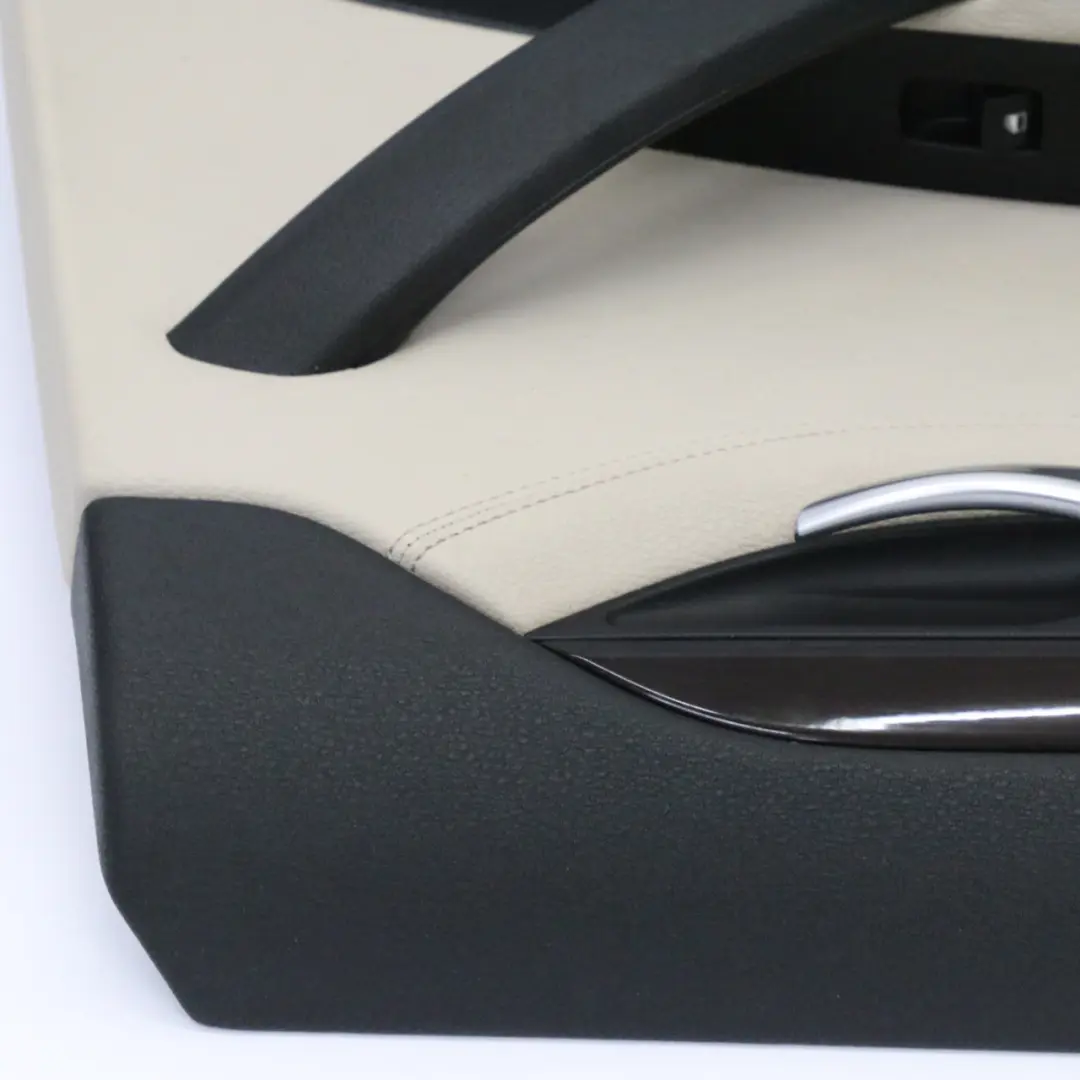BMW X1 E84 Tür Karte Hinten Links Verkleidung Trim Leder Nevada Oyster - SKU 7327259-1 - Teilenummer 7327259