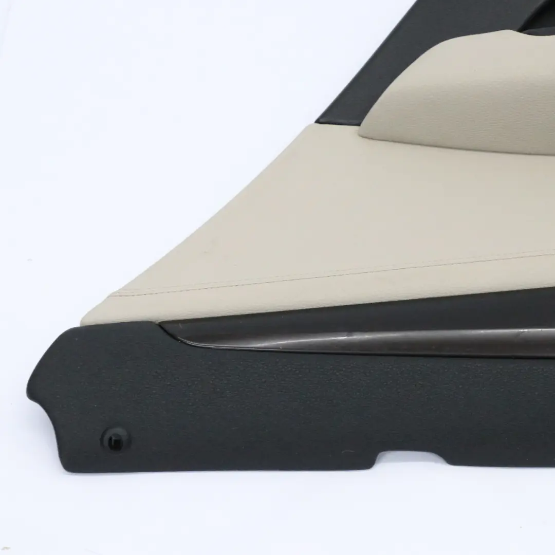 BMW X1 E84 Scheda porta posteriore destra Fodera pannello pelle Nevada Oyster - SKU 7327260-1 - Numero di parte 7327260