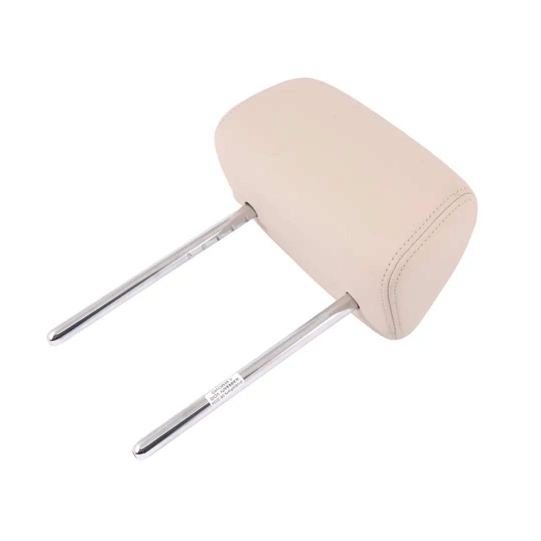 Asiento Trasero Reposacabezas Izquierdo Derecho Cuero Oyster para BMW X1 E84 con número de pieza 7327643 BMW X1 E84 Asiento Trasero Reposacabezas Izquierdo Derecho Cuero Oyster - SKU 7327643 - Número de pieza 7327643