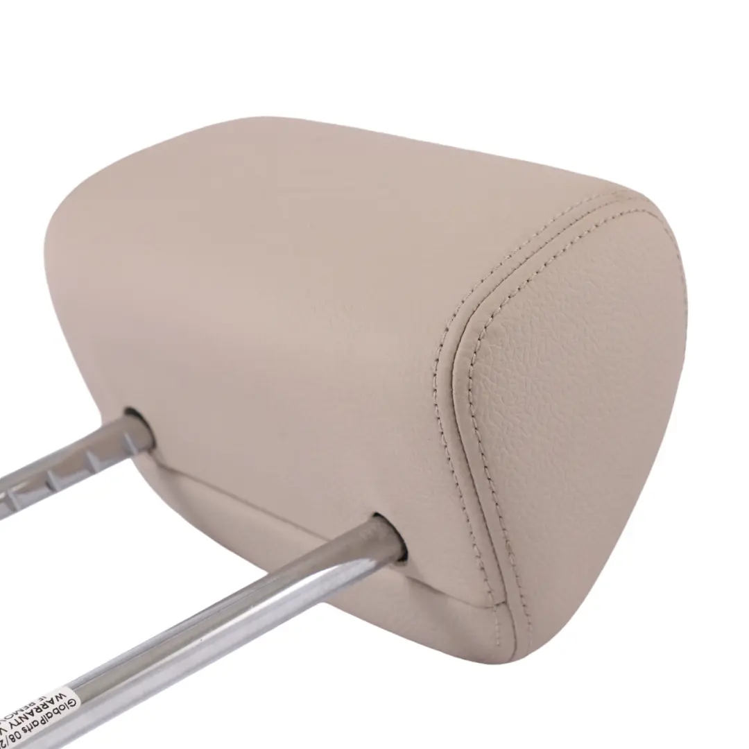 Asiento Trasero Reposacabezas Izquierdo Derecho Cuero Oyster para BMW X1 E84 con número de pieza 7327643 BMW X1 E84 Asiento Trasero Reposacabezas Izquierdo Derecho Cuero Oyster - SKU 7327643 - Número de pieza 7327643