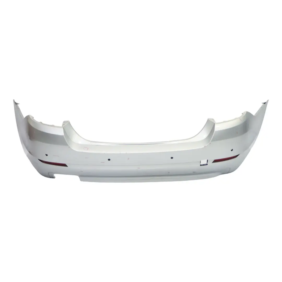 BMW F10 LCI Zderzak Tylny PDC Titansilber Titan Silver Metallic - 354 - SKU 7332764-TS - Numer Części 7332764