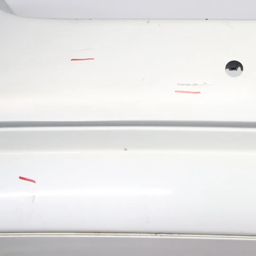 BMW F10 LCI Rear Bumper Panel PDC Titansilber Titan Silver Metallic - 354 - SKU 7332764-TS - Part number 7332764