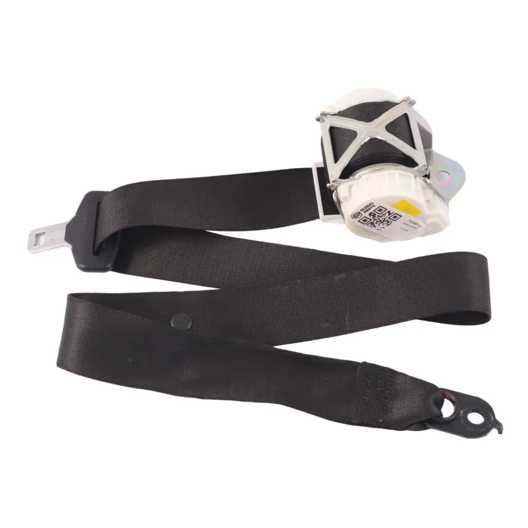 BMW F33 F83 M4 Front Right O/S Seat Upper Belt Seatbelt Black - SKU 7338972 - Part number 7338972