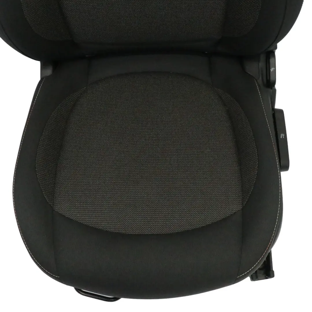 Mini Cooper One F56 Front Left N/S Cloth Seat Fabric Firework / Carbon Black - SKU 7340223-1 - Part number 7340223
