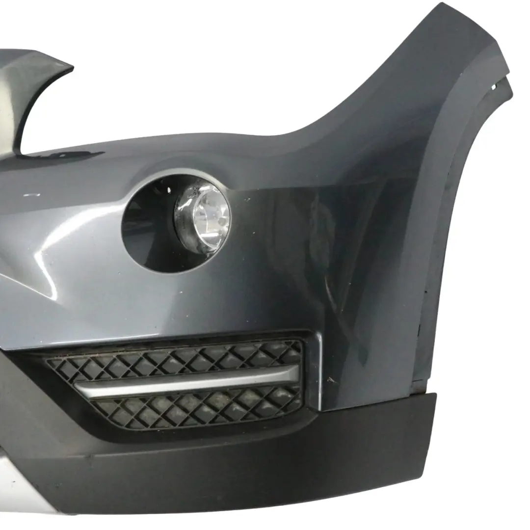 Front Bumper Cover Panel Mineral Grey Metallic - B39 to BMW X1 E84 with Part number 7345031 BMW X1 E84 Front Bumper Cover Panel Mineral Grey Metallic - B39 - SKU 7345031-MG - Part number 7345031