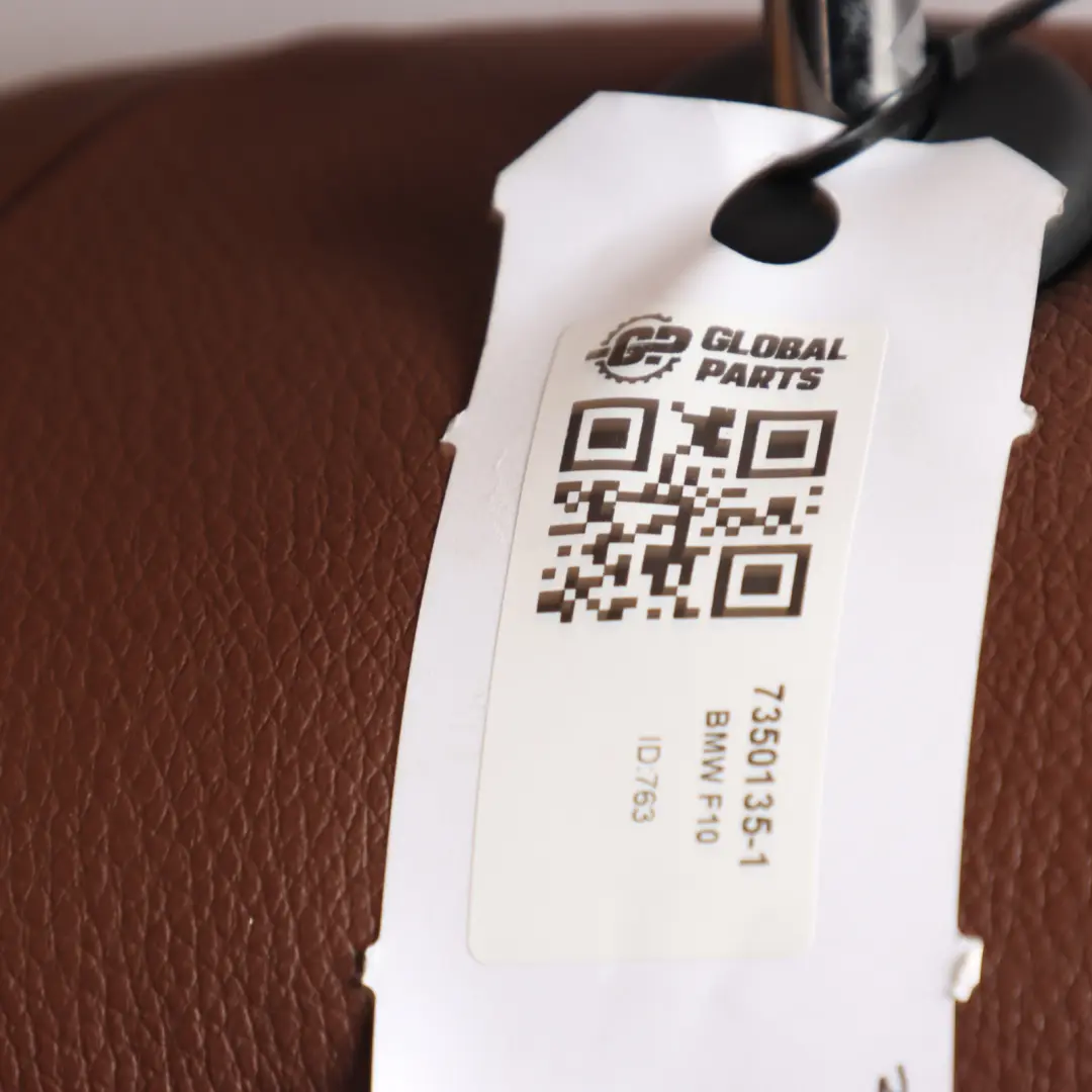 Front Seat BMW F10 F11 LCI Left N/S Heated Interior Leather Dakota Zimt Brown to with Part number 7350135 Front Seat BMW F10 F11 LCI Left N/S Heated Interior Leather Dakota Zimt Brown - SKU 7350135-1 - Part number 7350135