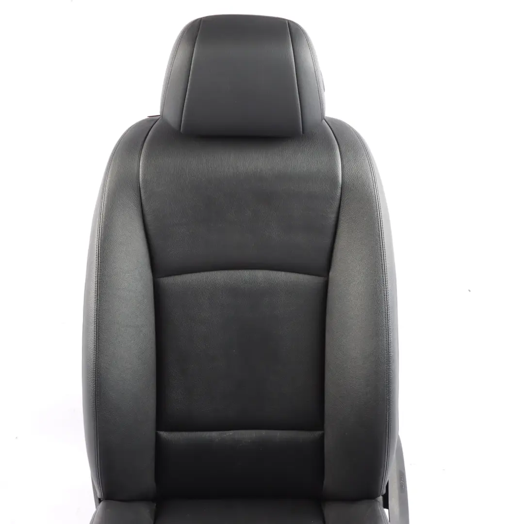 Front Seat BMW F10 F11 LCI Left N/S Heated Leather Dakota Black Interior to with Part number 7350137 Front Seat BMW F10 F11 LCI Left N/S Heated Leather Dakota Black Interior - SKU 7350137-2 - Part number 7350137