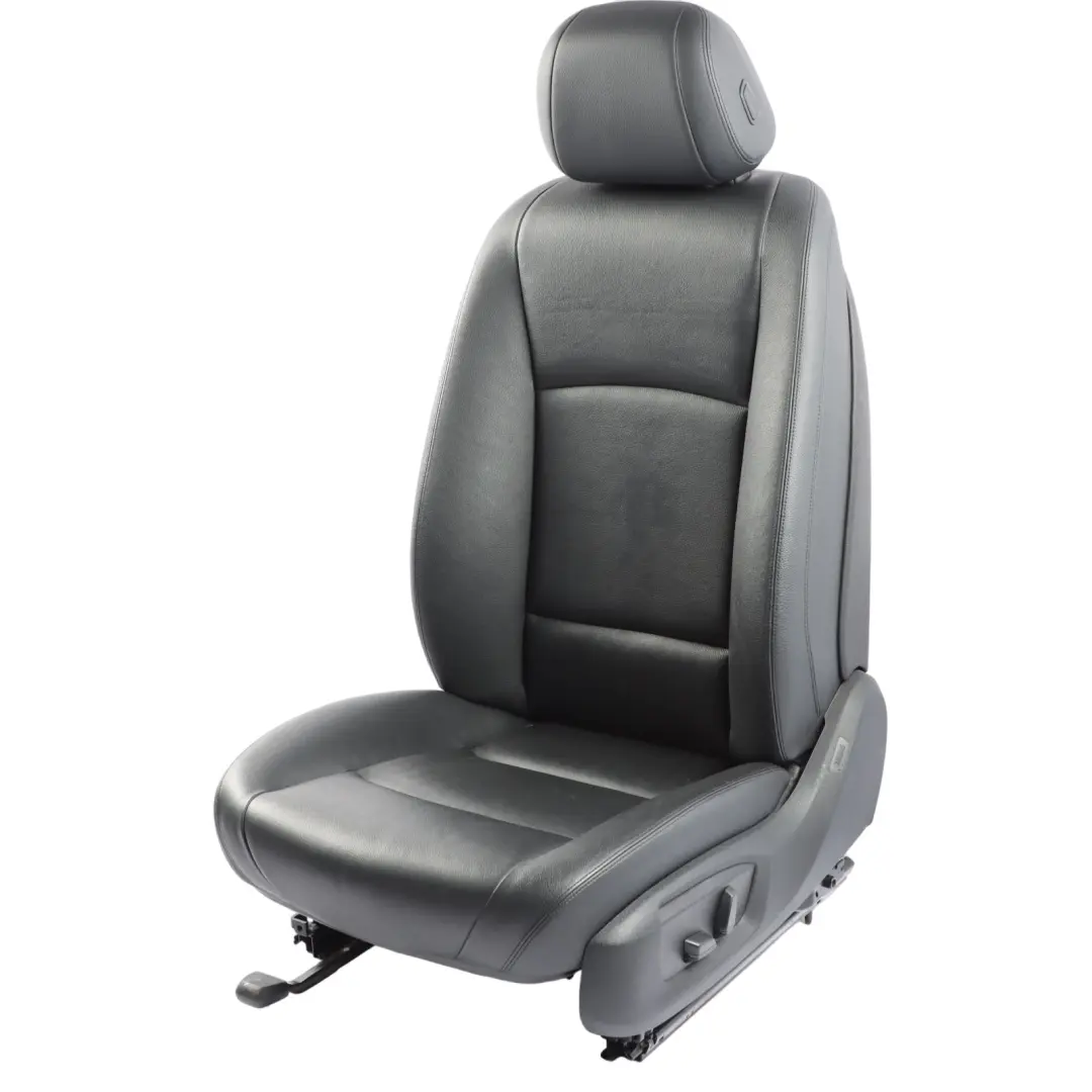  Sedile anteriore BMW F10 F11 LCI sinistro riscaldato pelle Dakota Interni neri - SKU 7350137-2 - Numero di parte 7350137