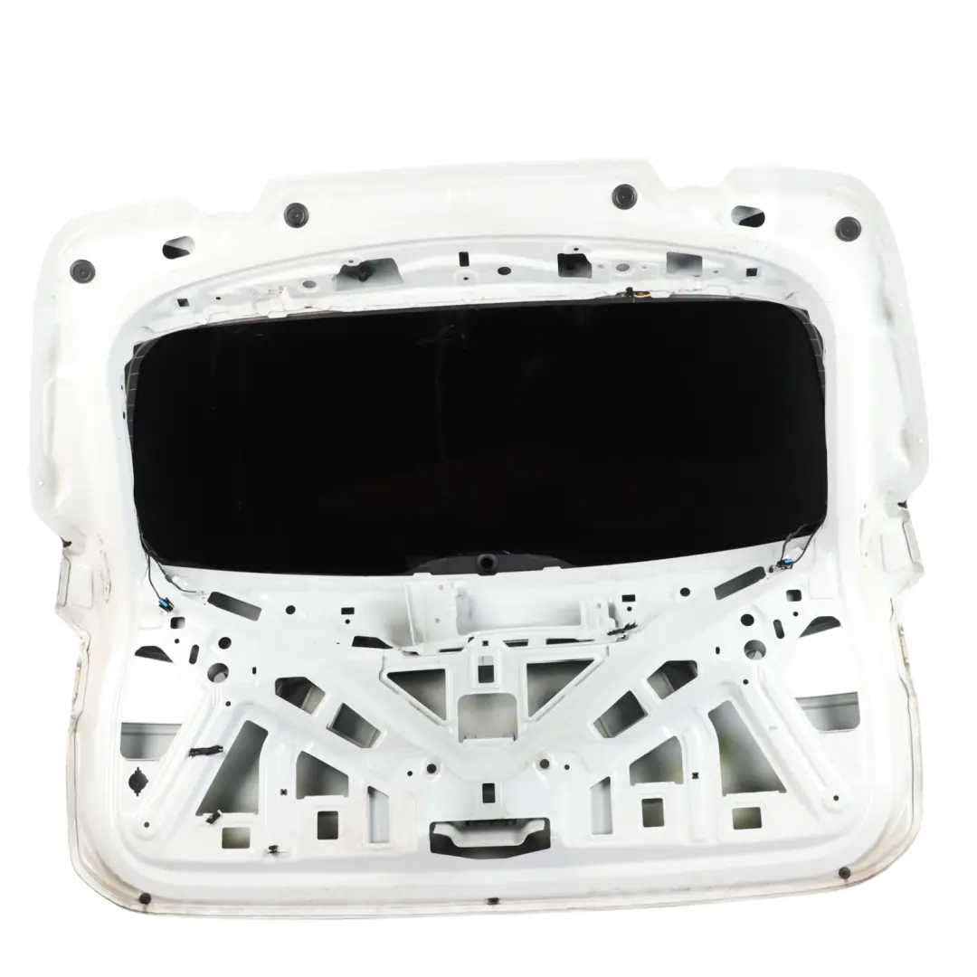 Boot Trunk Lid Tailgate Boot Lid Mineral White Metallic - A96 to BMW X1 F48 Rear with Part number 7350826 BMW X1 F48 Rear Boot Trunk Lid Tailgate Boot Lid Mineral White Metallic - A96 - SKU 7350826-MW - Part number 7350826