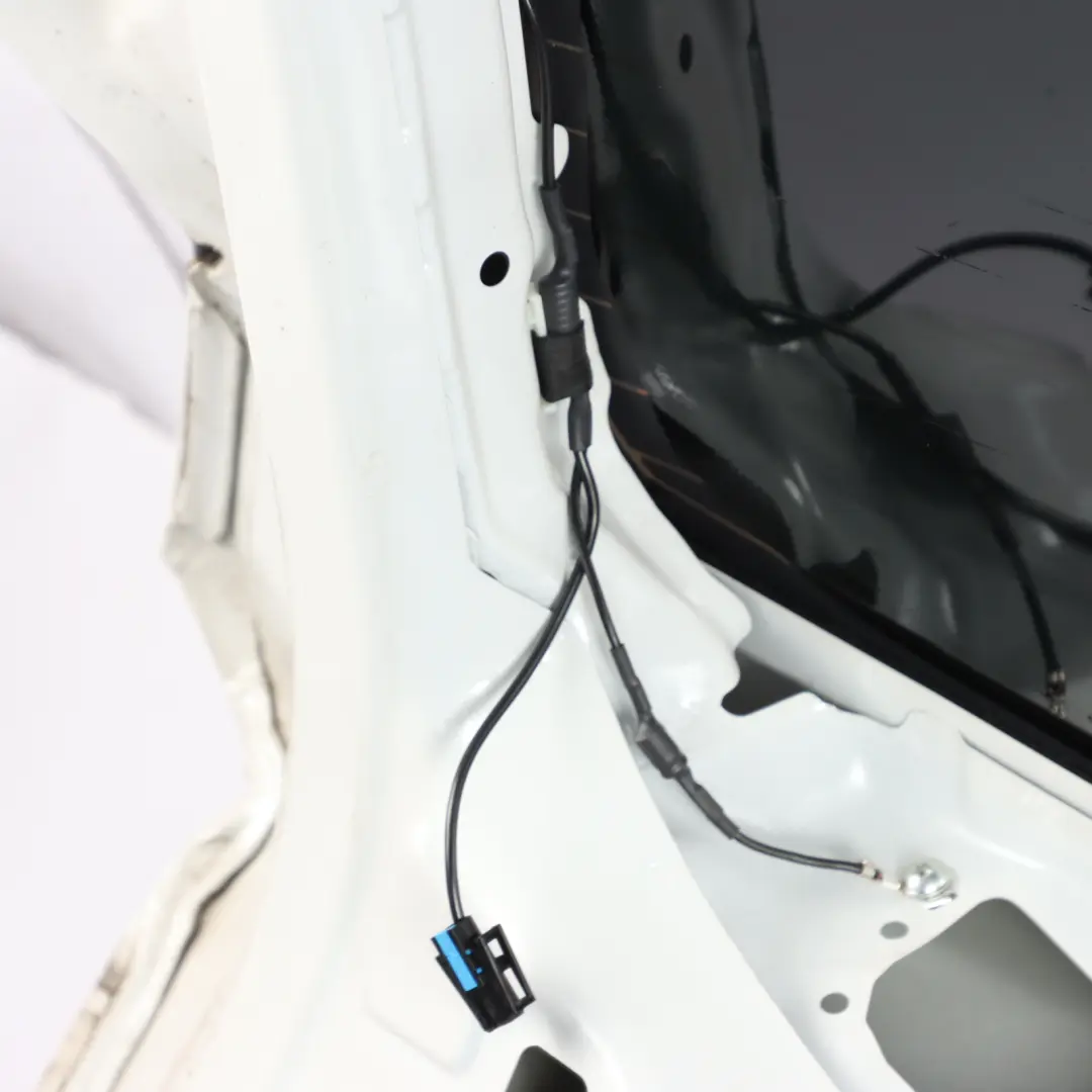 Boot Trunk Lid Tailgate Boot Lid Mineral White Metallic - A96 to BMW X1 F48 Rear with Part number 7350826 BMW X1 F48 Rear Boot Trunk Lid Tailgate Boot Lid Mineral White Metallic - A96 - SKU 7350826-MW - Part number 7350826