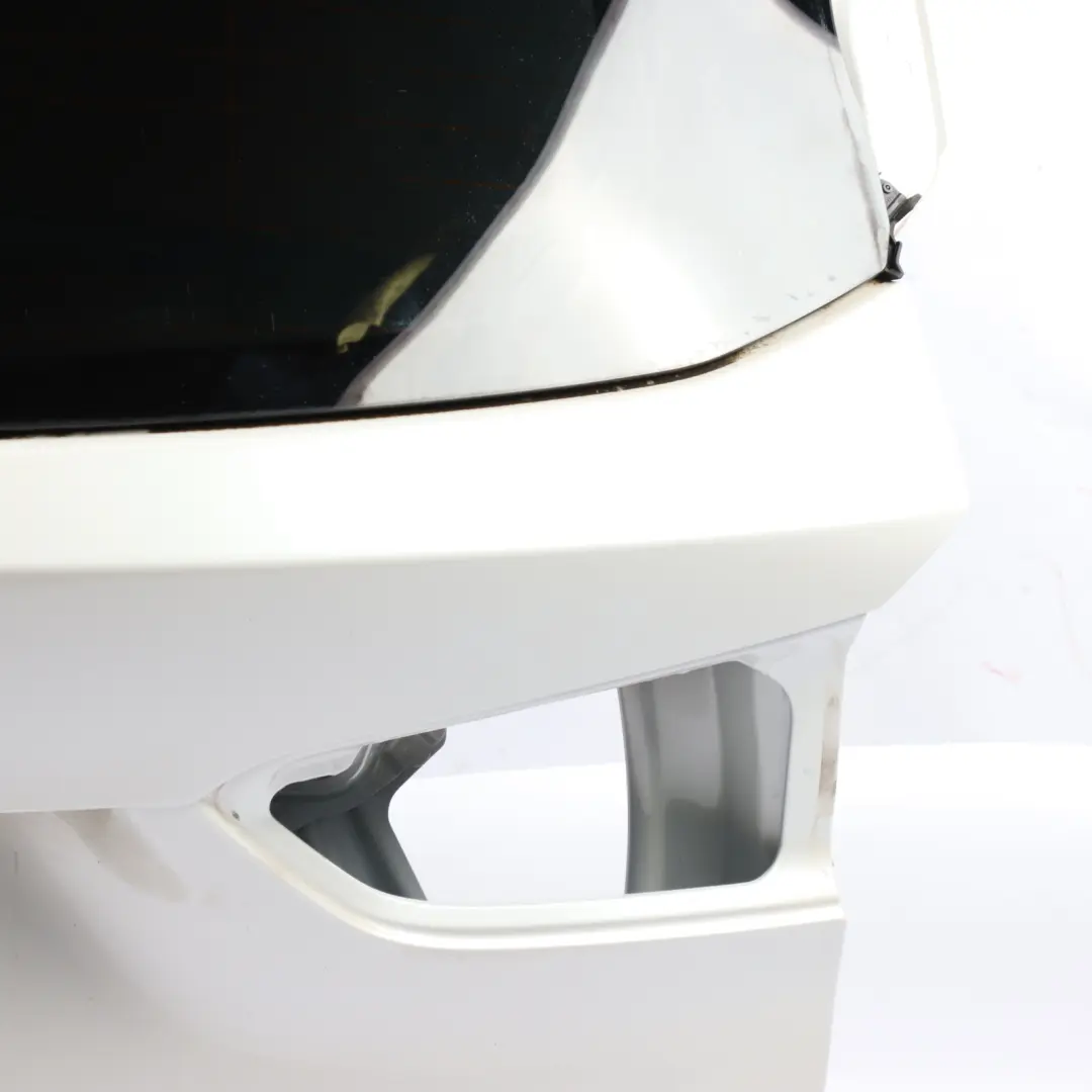Boot Trunk Lid Tailgate Boot Lid Mineral White Metallic - A96 to BMW X1 F48 Rear with Part number 7350826 BMW X1 F48 Rear Boot Trunk Lid Tailgate Boot Lid Mineral White Metallic - A96 - SKU 7350826-MW - Part number 7350826