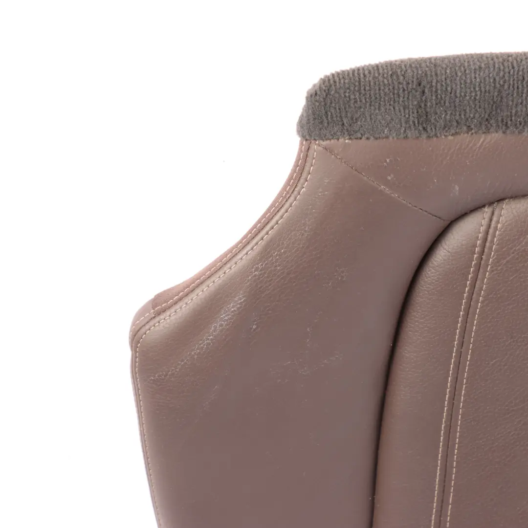 BMW X5 F15 Rear Seat Bench Sofa heated Covering Interior Leather Dakota Mokka - SKU 7353354 - Part number 7353354