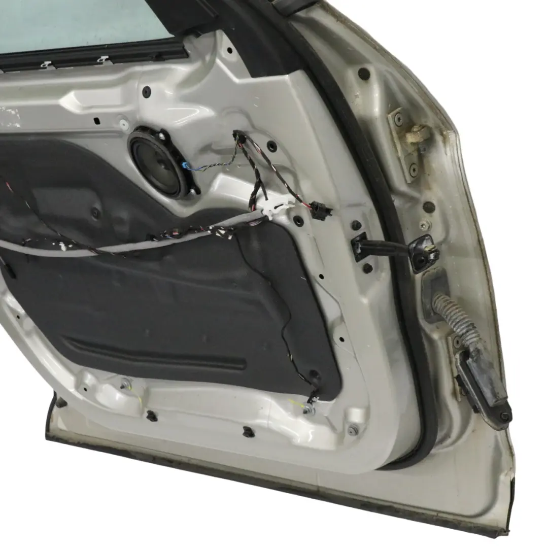 BMW X3 F25 Drzwi Lewe Przednie Mineralsilber Srebrny Metalik - A14 - SKU 7355803-MS1 - Numer Części 7355803