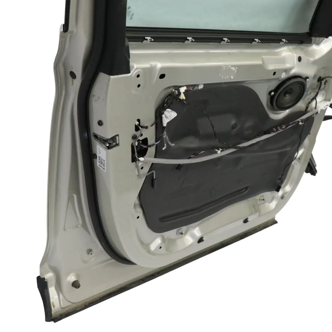 BMW X3 F25 Drzwi Lewe Przednie Mineralsilber Srebrny Metalik - A14 - SKU 7355803-MS1 - Numer Części 7355803