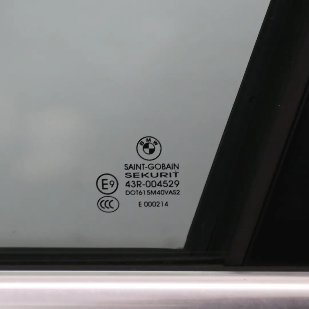 BMW X3 F25 Drzwi Lewe Przednie Mineralsilber Srebrny Metalik - A14 - SKU 7355803-MS1 - Numer Części 7355803