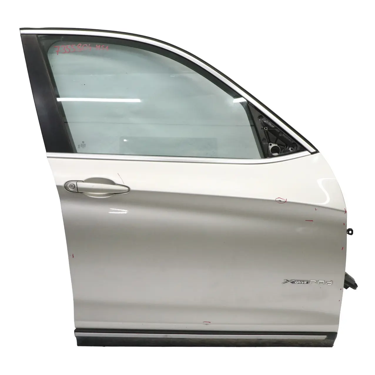 BMW X3 F25 Puerta Delantera Derecha Mineralsilber Plata Metálico - A14