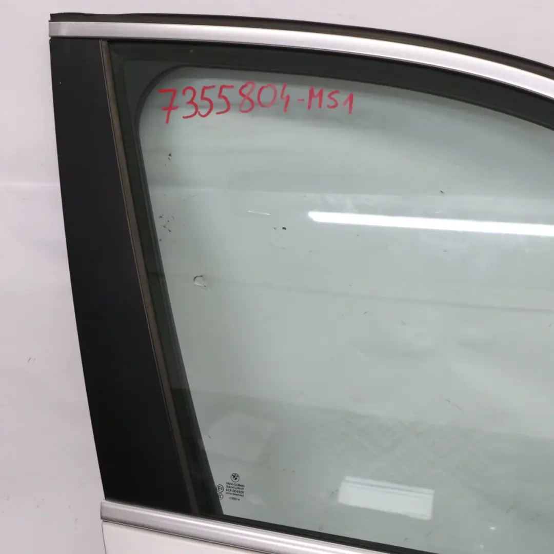 Door Front Right O/S Mineralsilber Silver Metallic - A14 to BMW X3 F25 with Part number 7355804 BMW X3 F25 Door Front Right O/S Mineralsilber Silver Metallic - A14 - SKU 7355804-MS1 - Part number 7355804