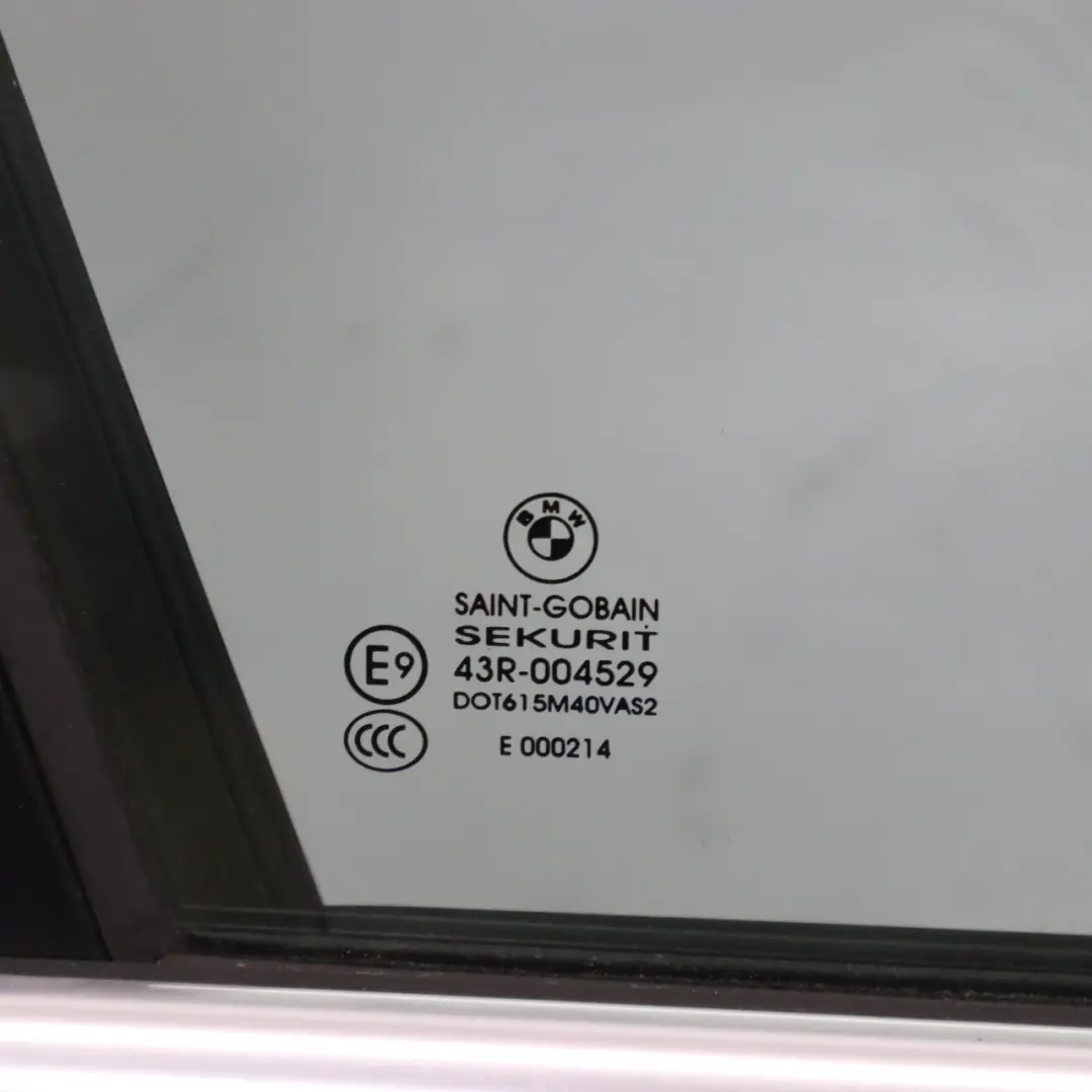 BMW X3 F25 Drzwi Prawe Przednie Mineralsilber Srebrny Metalik - A14 - SKU 7355804-MS1 - Numer Części 7355804