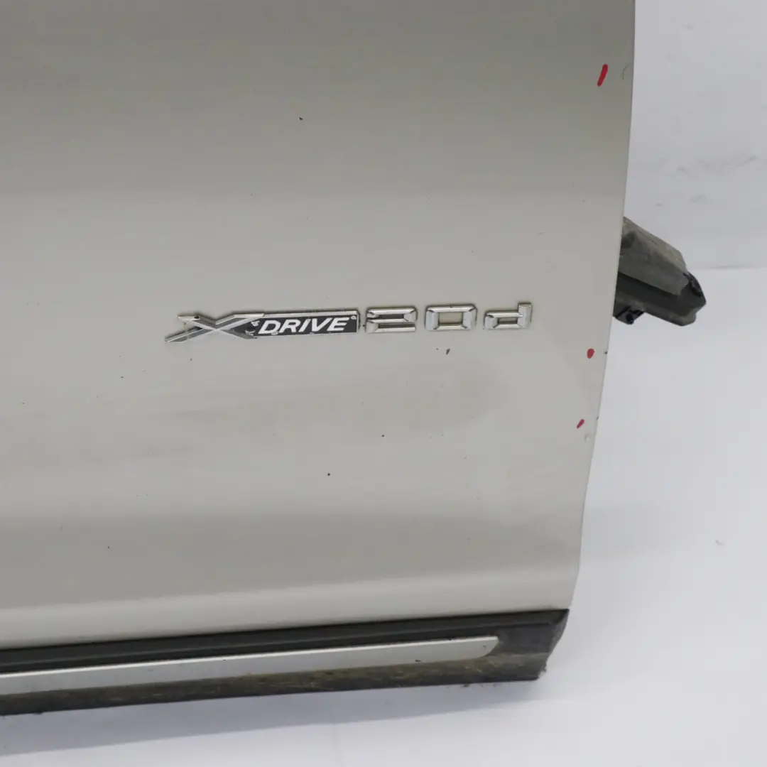 BMW X3 F25 Drzwi Prawe Przednie Mineralsilber Srebrny Metalik - A14 - SKU 7355804-MS1 - Numer Części 7355804