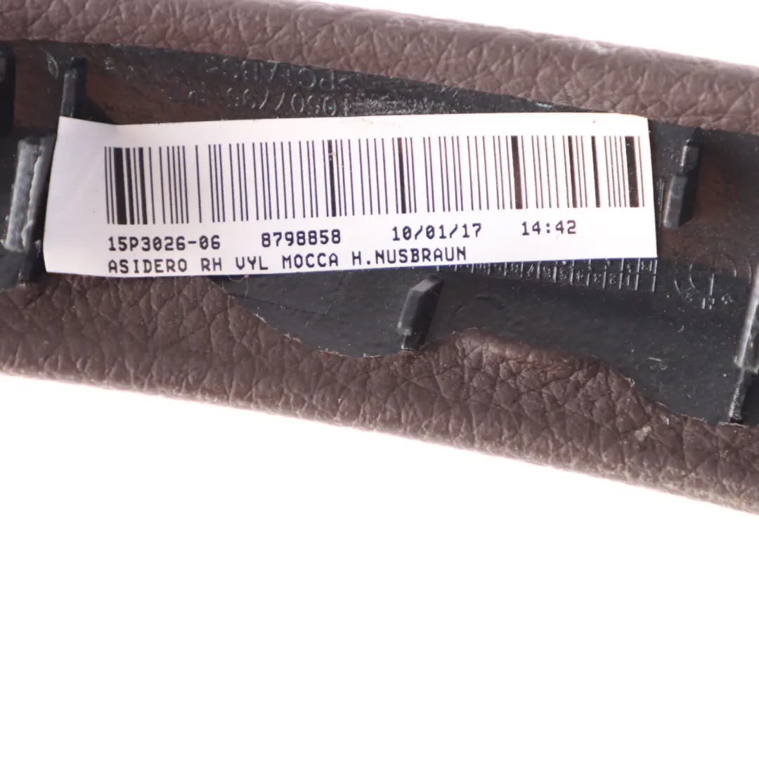 Front Rear Door Handle Interior Trim Right O/S Cover Leather Mokka to BMW X5 F15 with Part number 7356136 BMW X5 F15 Front Rear Door Handle Interior Trim Right O/S Cover Leather Mokka - SKU 7356136 - Part number 7356136