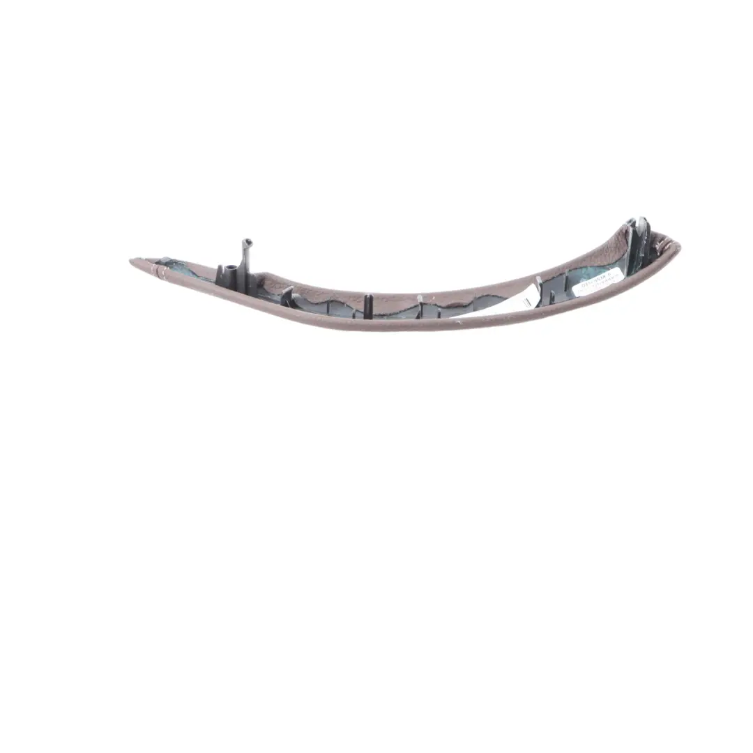 Front Rear Door Handle Interior Trim Right O/S Cover Leather Mokka to BMW X5 F15 with Part number 7356136 BMW X5 F15 Front Rear Door Handle Interior Trim Right O/S Cover Leather Mokka - SKU 7356136 - Part number 7356136