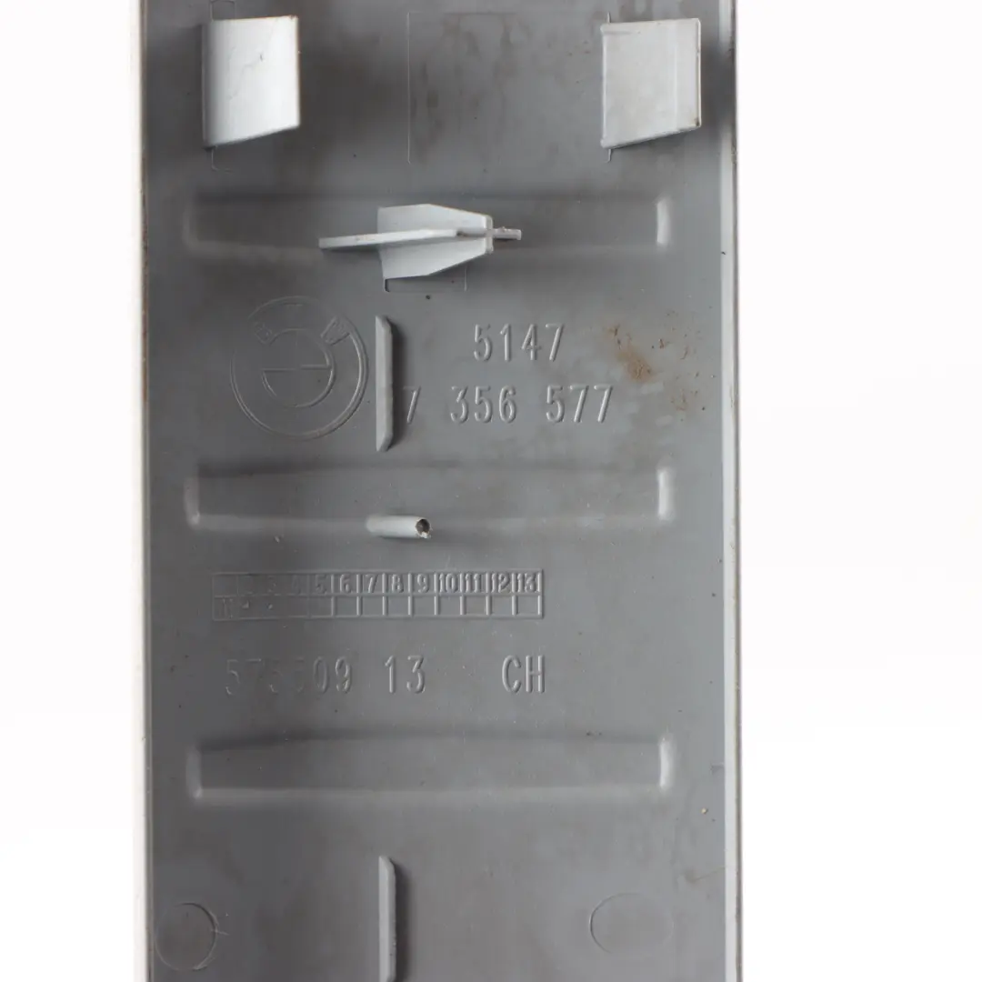 Loading Sill Boot Trunk Cover Luggage Edge Trim Panel to BMW X5 F15 with Part number 7356577 BMW X5 F15 Loading Sill Boot Trunk Cover Luggage Edge Trim Panel - SKU 7356577 - Part number 7356577