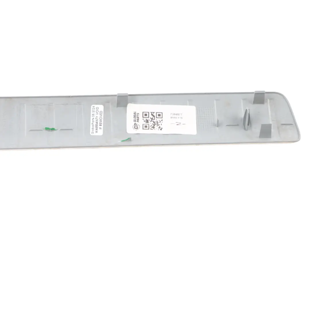 Loading Sill Boot Trunk Cover Luggage Edge Trim Panel to BMW X5 F15 with Part number 7356577 BMW X5 F15 Loading Sill Boot Trunk Cover Luggage Edge Trim Panel - SKU 7356577 - Part number 7356577