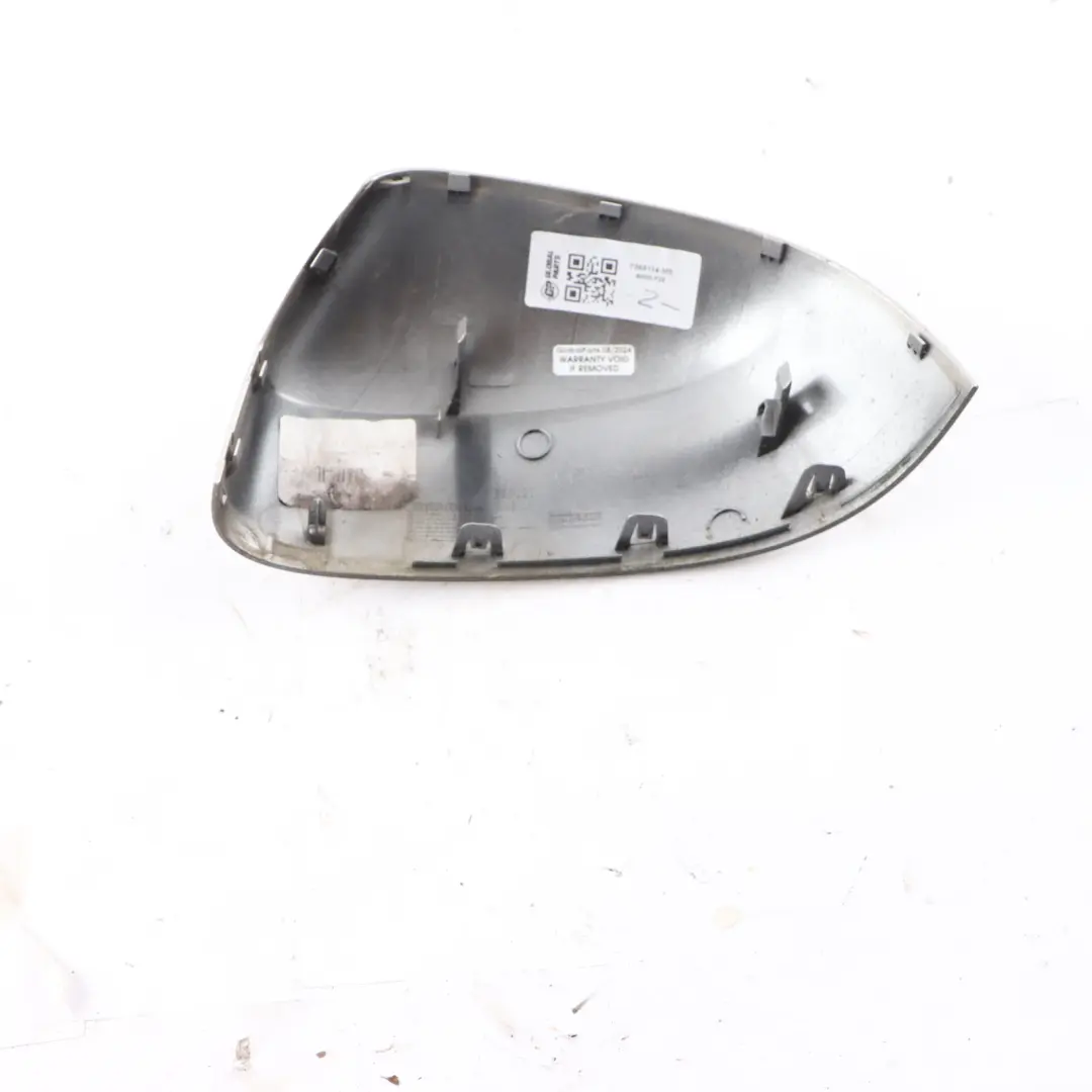 BMW X3 F25 Wing Mirror Lower Trim Right O/S Outside Cap Cover Mineral Silver A14 - SKU 7365114-MS - Part number 7365114