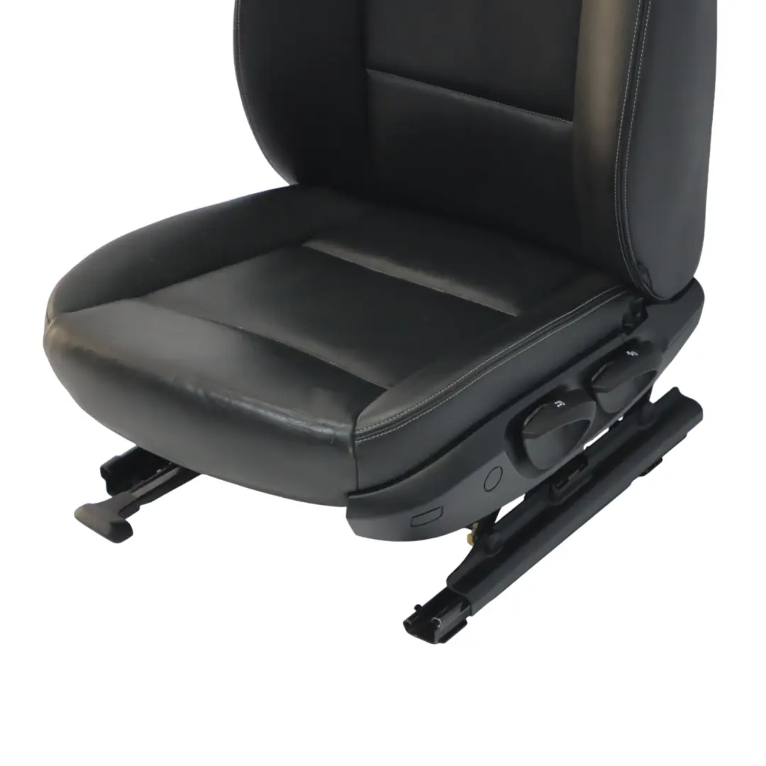  Vordersitz BMW X3 F25 X4 F26 Beheizt Links Leder Nevada Schwarz - SKU 7366957-1 - Teilenummer 7366957