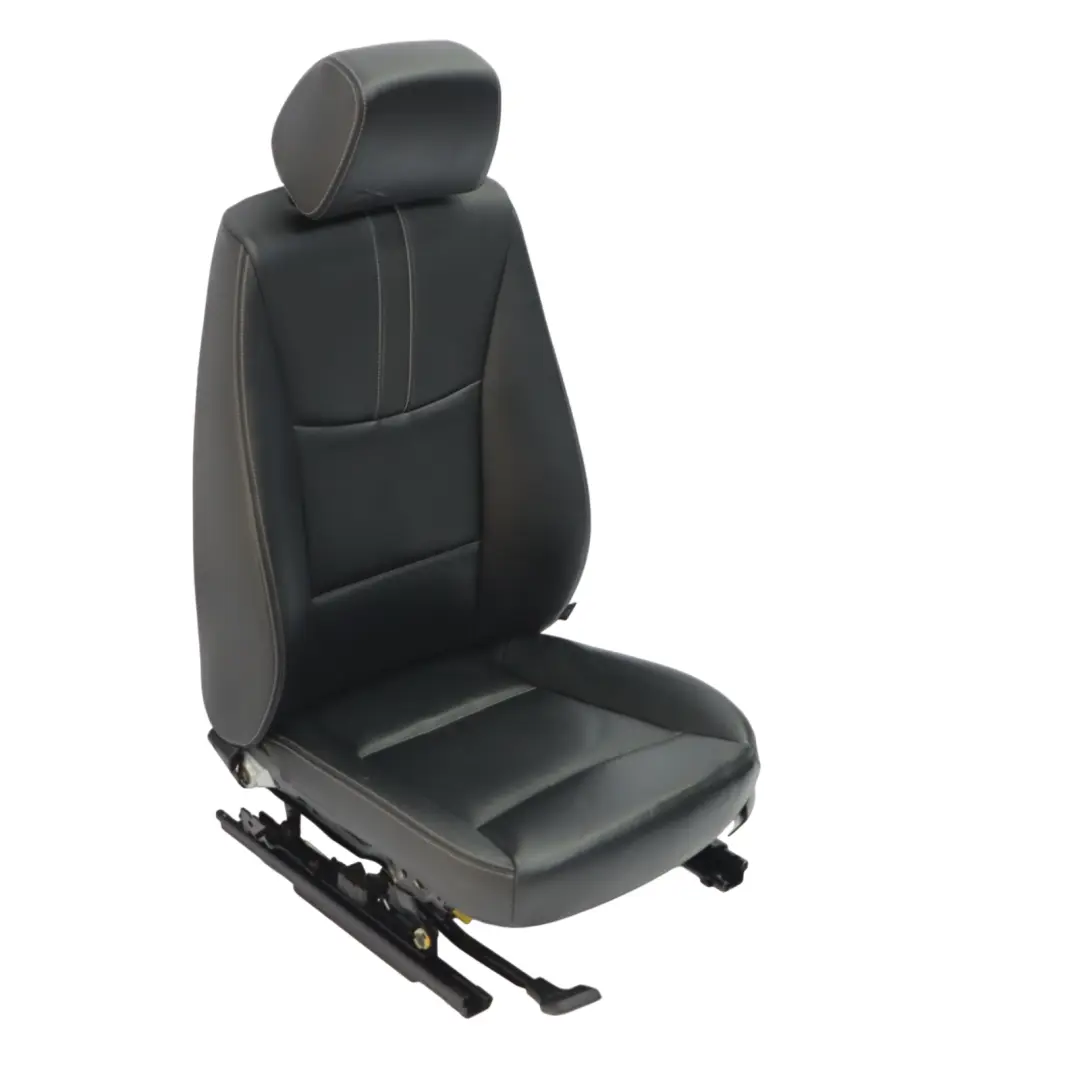 Sedile anteriore BMW X3 F25 X4 F26 riscaldato sinistro pelle Nevada Nero per con numero di parte 7366957 Sedile anteriore BMW X3 F25 X4 F26 riscaldato sinistro pelle Nevada Nero - SKU 7366957-1 - Numero di parte 7366957