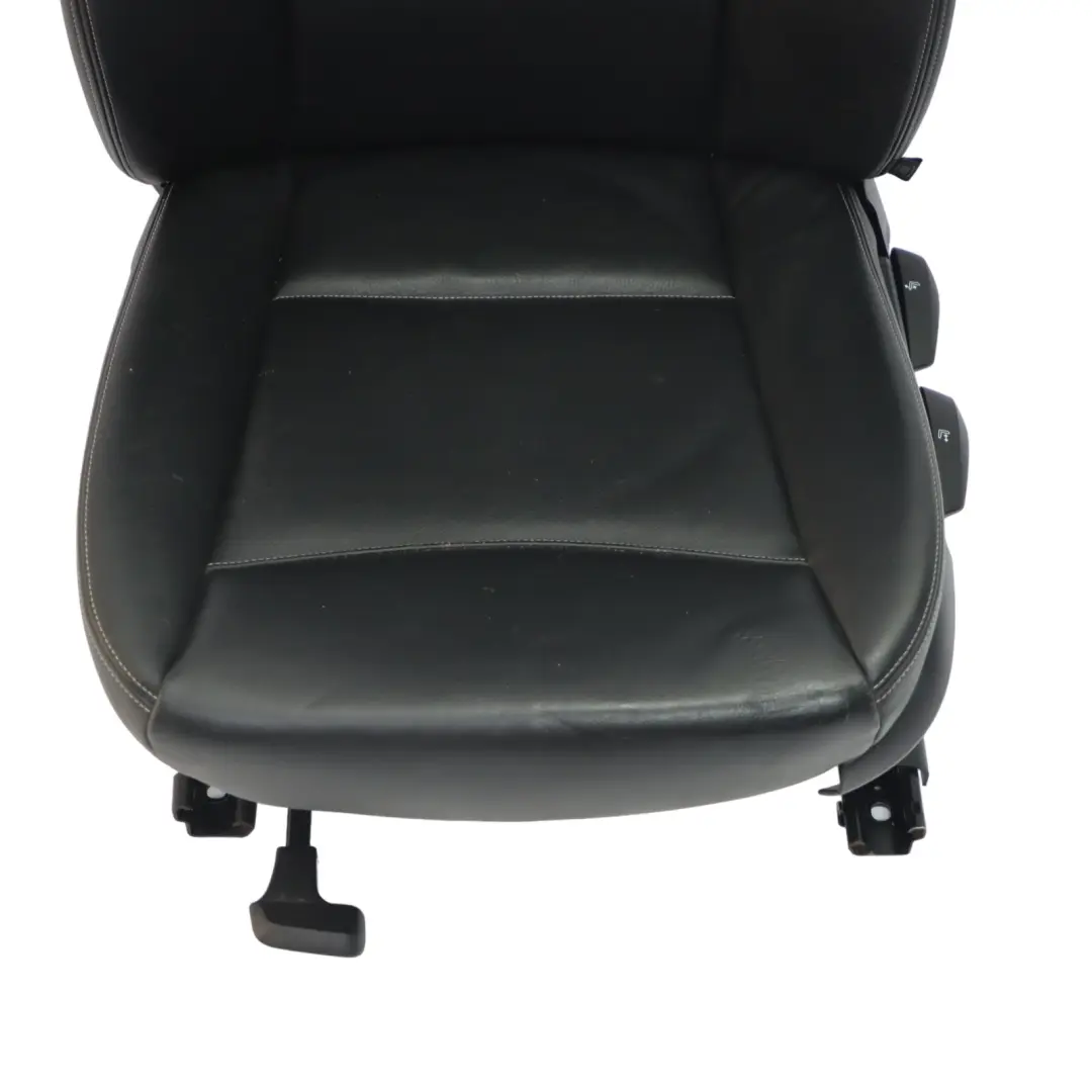  Vordersitz BMW X3 F25 X4 F26 Beheizt Links Leder Nevada Schwarz - SKU 7366957-1 - Teilenummer 7366957