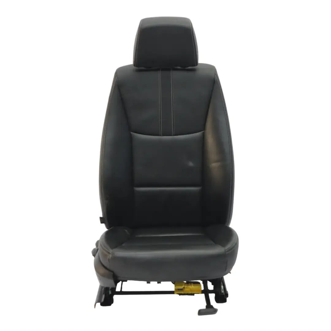  Asiento Delantero BMW X3 F25 X4 F26 Calefaccionado Derecho Cuero Nevada Negro - SKU 7366958-1 - Número de pieza 7366958