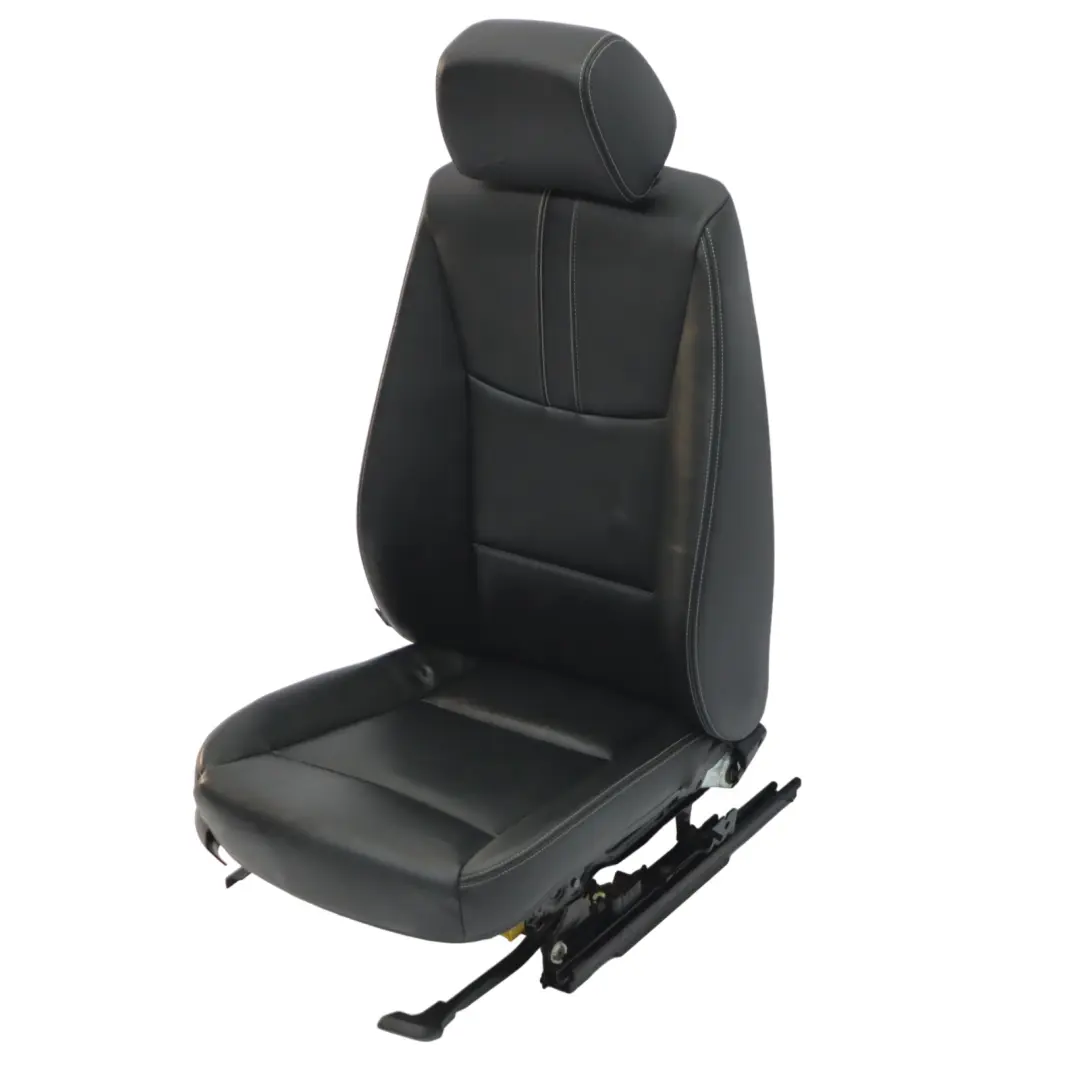  Asiento Delantero BMW X3 F25 X4 F26 Calefaccionado Derecho Cuero Nevada Negro - SKU 7366958-1 - Número de pieza 7366958