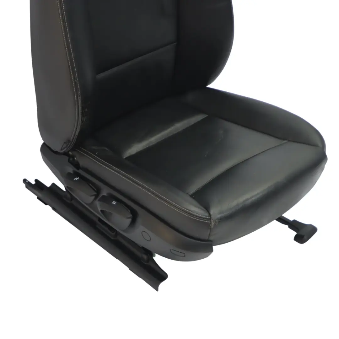  Asiento Delantero BMW X3 F25 X4 F26 Calefaccionado Derecho Cuero Nevada Negro - SKU 7366958-1 - Número de pieza 7366958