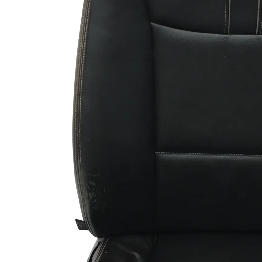 Fotel Prawy Przód Podgrzewany Skóra Nevada Czarny do BMW X3 F25 X4 F26 o numerze 7366958 BMW X3 F25 X4 F26 Fotel Prawy Przód Podgrzewany Skóra Nevada Czarny - SKU 7366958-1 - Numer Części 7366958