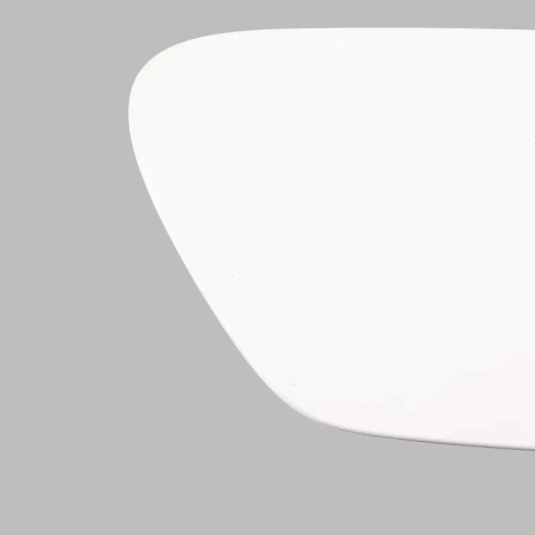 BMW F30 LCI 330e B48X Hybrid Front Flap Charging Port Alpine White 300 - SKU 7373856-AW - Part number 7373856