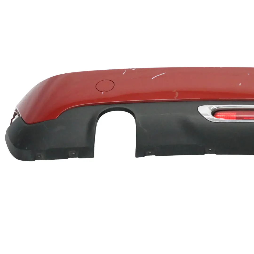 Bumper Trim Panel Cover Blazing Red II Metallic - A83 to Mini F56 F57 Rear with Part number 7380009 Mini F56 F57 Rear Bumper Trim Panel Cover Blazing Red II Metallic - A83 - SKU 7380009-BRMII - Part number 7380009