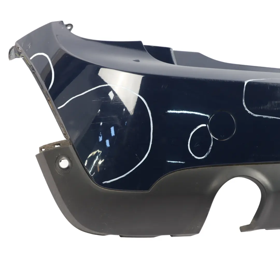 Bumper Trim Panel Cover Lapisluxury Blue - C24 to Mini F56 F57 Rear with Part number 7380009 Mini F56 F57 Rear Bumper Trim Panel Cover Lapisluxury Blue - C24 - SKU 7380009-LLB - Part number 7380009