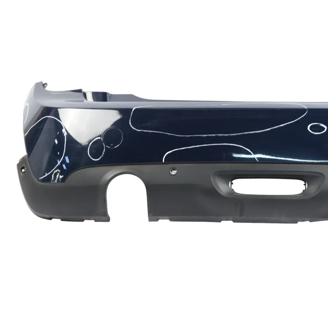 Bumper Trim Panel Cover Lapisluxury Blue - C24 to Mini F56 F57 Rear with Part number 7380009 Mini F56 F57 Rear Bumper Trim Panel Cover Lapisluxury Blue - C24 - SKU 7380009-LLB - Part number 7380009