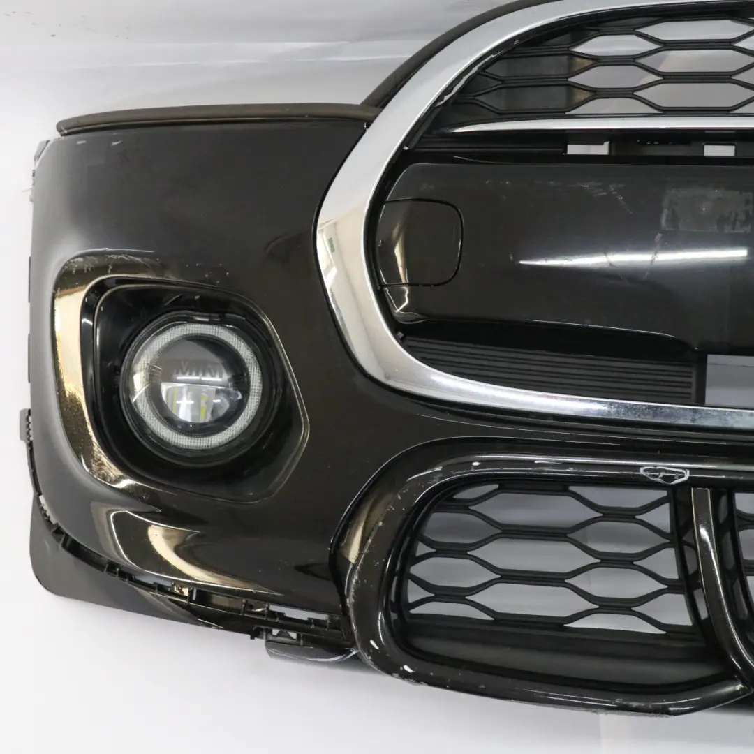 Front Bumper Mini F55 F56 Cooper S JCW Trim Panel Cover Midnight Black - A94 to with Part number 7382164 Front Bumper Mini F55 F56 Cooper S JCW Trim Panel Cover Midnight Black - A94 - SKU 7382164-MNB - Part number 7382164