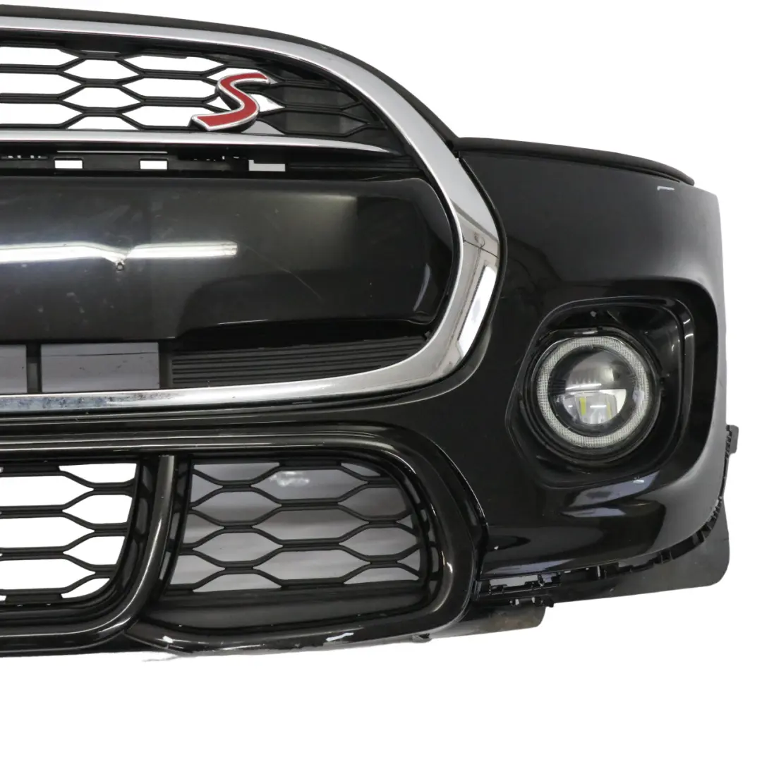  Front Bumper Mini F55 F56 Cooper S JCW Trim Panel Cover Midnight Black - A94 - SKU 7382164-MNB - Part number 7382164