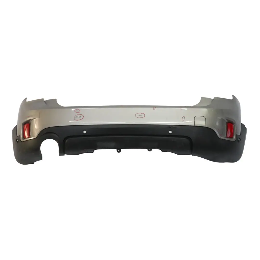Mini F60 Countryman Stoßstange Hinten Verkleidung PDC komplett Silber - C2K - SKU 7391197-MELT - Teilenummer 7391197