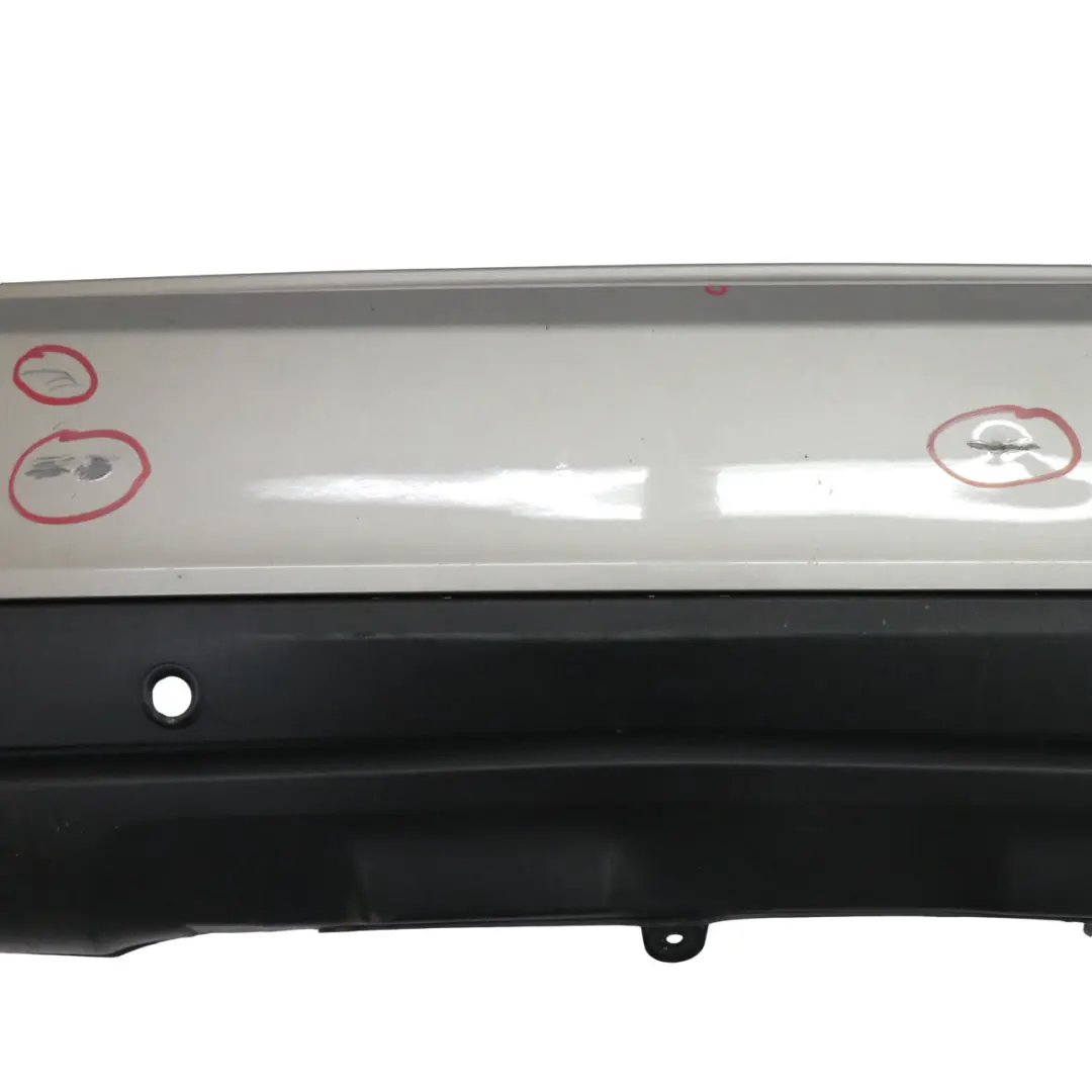Mini F60 Countryman Stoßstange Hinten Verkleidung PDC komplett Silber - C2K - SKU 7391197-MELT - Teilenummer 7391197
