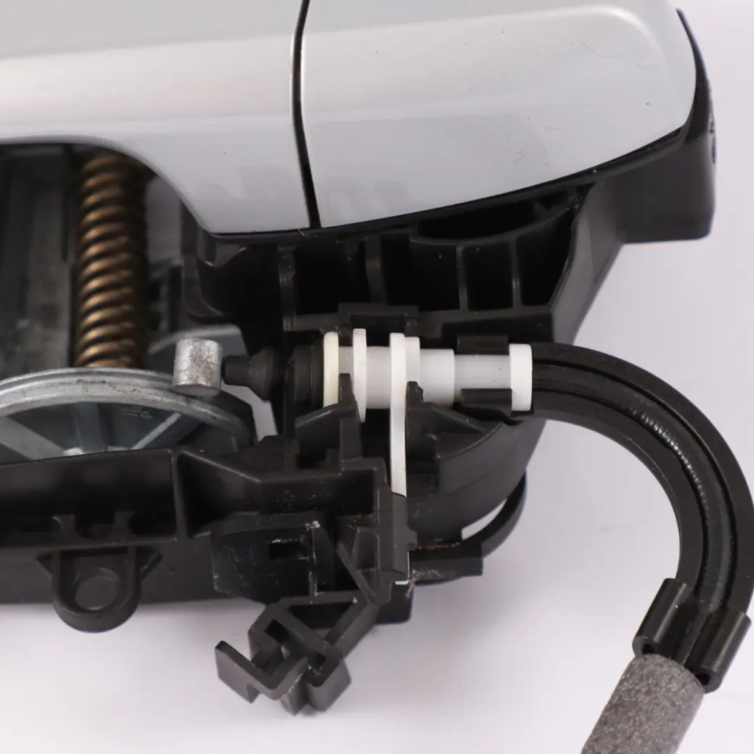 BMW X5 F15 Maniglia Porta Posteriore Sinistra Maniglia Ghiacciaio Argento - A83 - SKU 7328103-GSB - Numero di parte 7396305