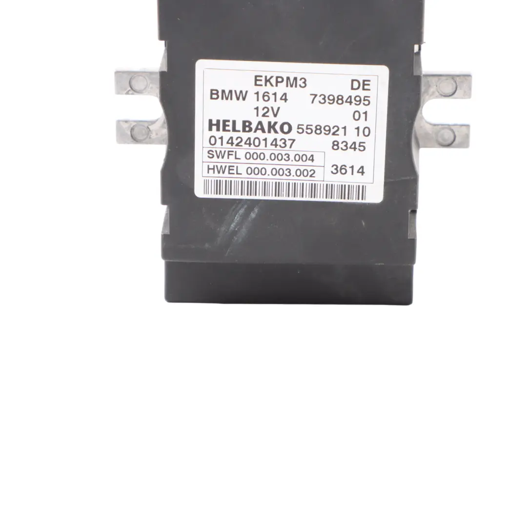 Fuel Pump Module BMW F10 M5 F80 M3 Fuel Pump Control Unit - SKU 7398495 - Part number 7398495