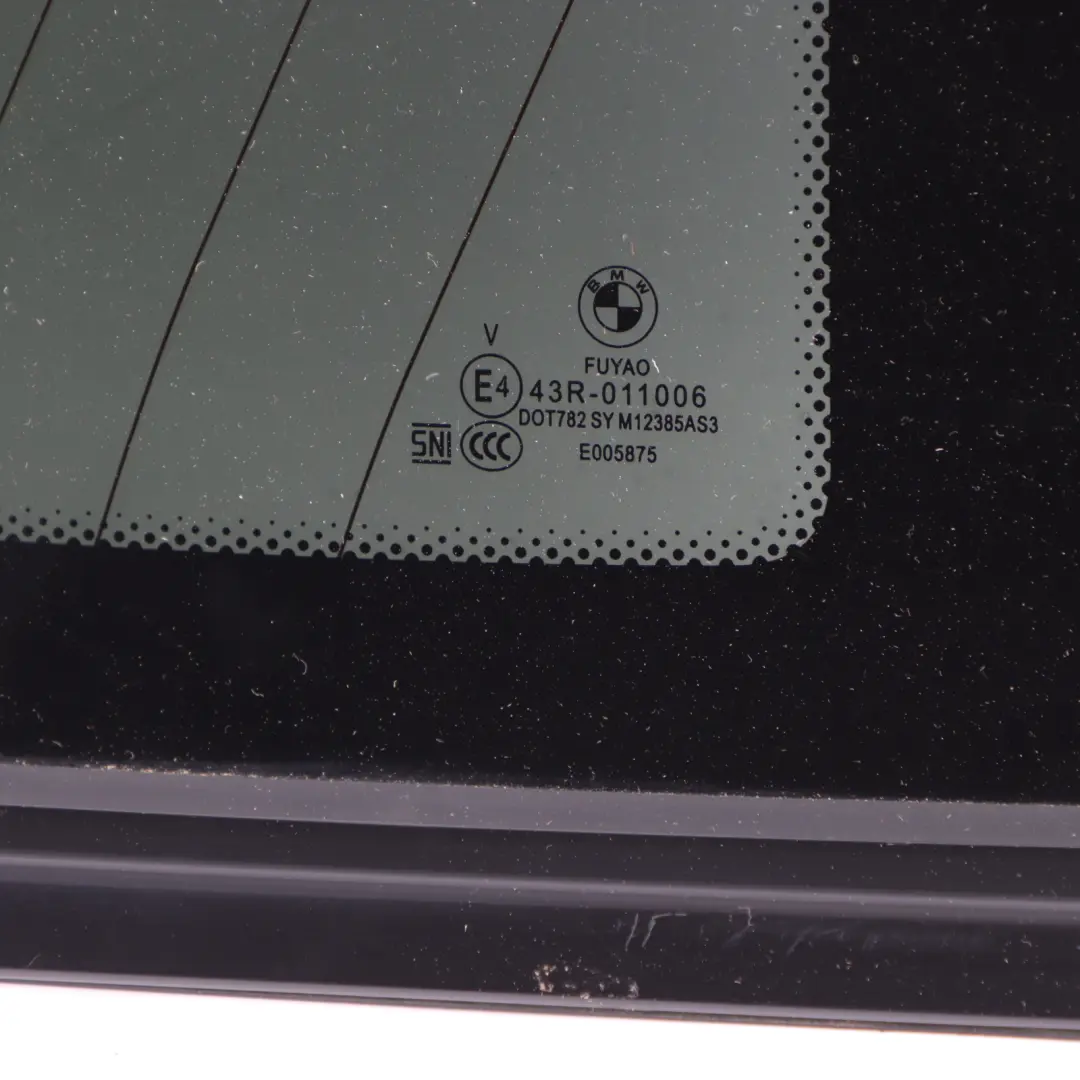 BMW X3 G01 F97 M Window Glass Rear Door Right O/S Quarter Tinted AS3 - SKU 7410068 - Part number 7410068