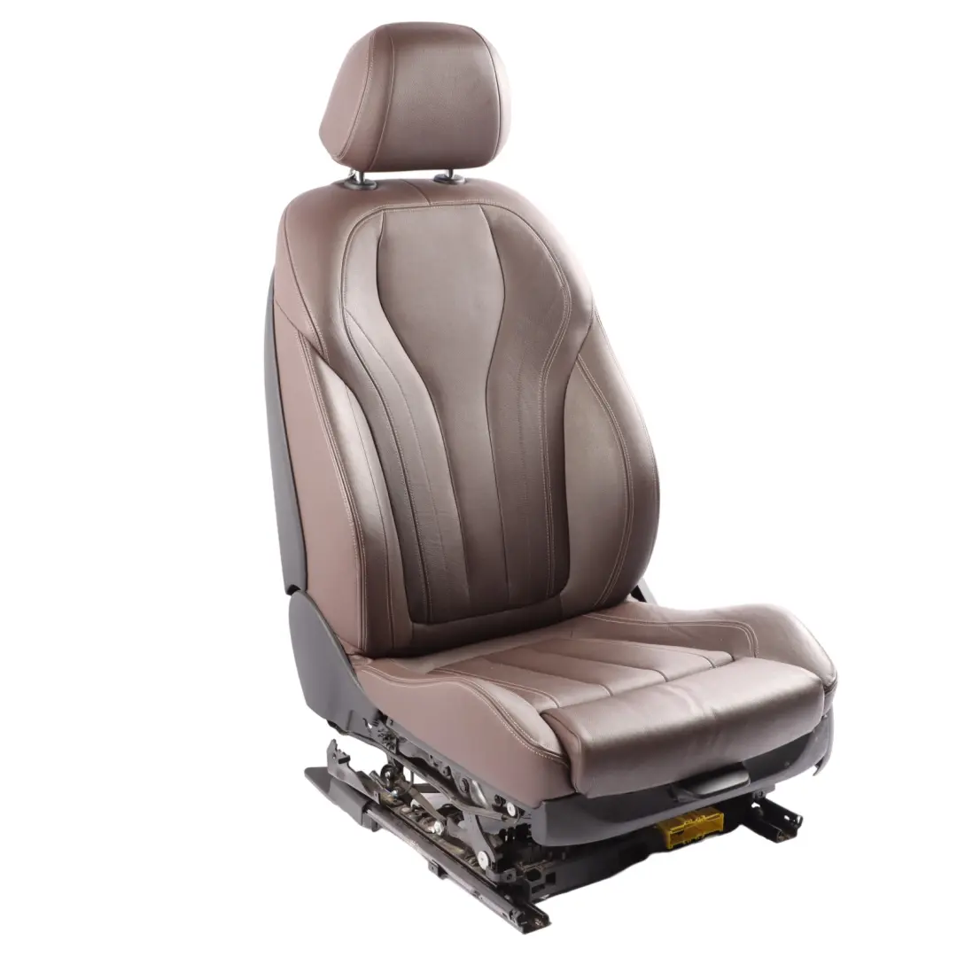  Front Seat BMW X5 F15 X6 F16 M Sport Left N/S Heated Memory Leather Dakota Mokka - SKU 7411451-1 - Part number 7411451
