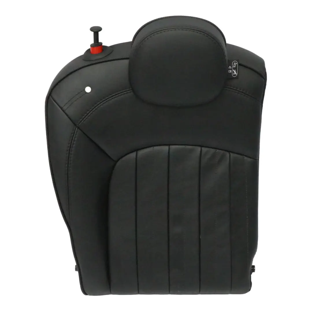 Backrest Rear Right O/S Back Covering Leather Lounge Black to Mini F56 Seat with Part number 7413893 Mini F56 Seat Backrest Rear Right O/S Back Covering Leather Lounge Black - SKU 7413893 - Part number 7413893